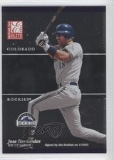2003 Donruss Elite National Convention Embossing 5/5 Jose Hernandez #126 0a1