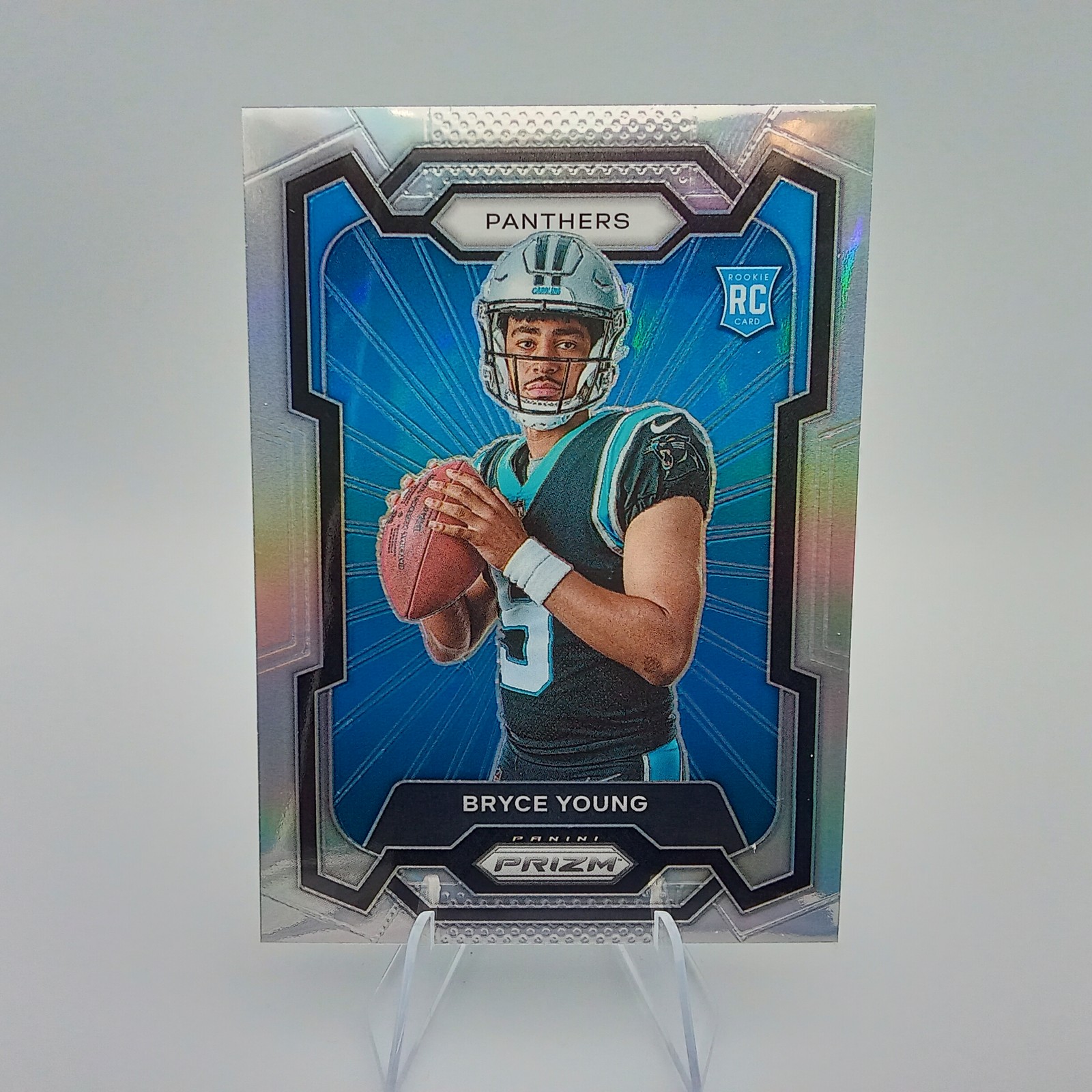 2023 Panini Prizm #301 Bryce Young Rookie Variations Prizms Silver (SEE DESC)