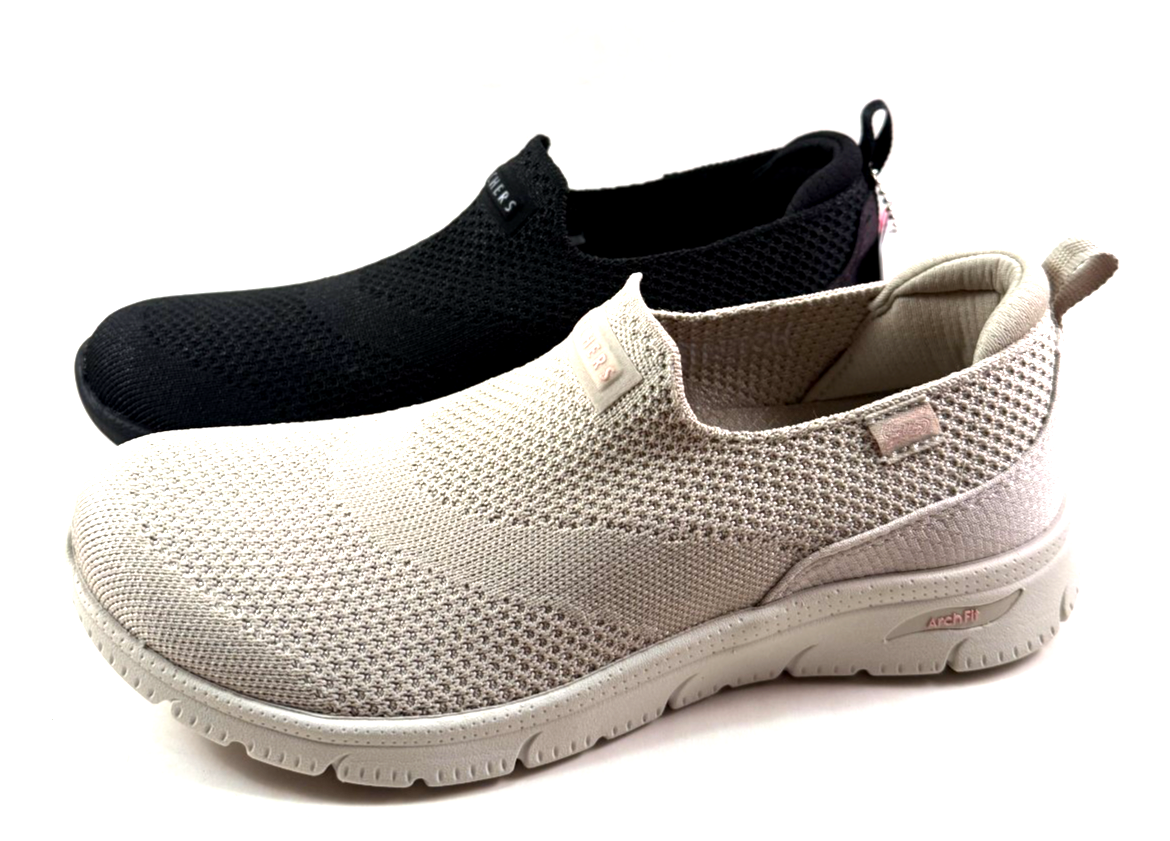 d*7様 MR ILOC Skechers 104680 Arch Fit Air Cooled Slip On Fashion Sneaker Choose