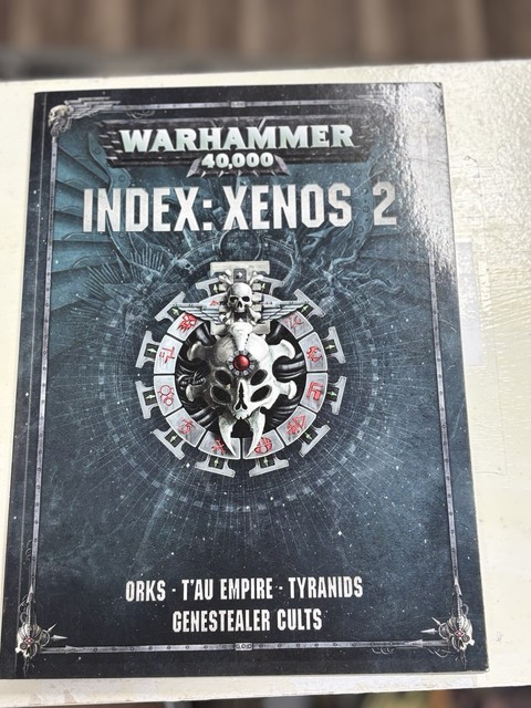 Games Workshop Index: Xenos 2 Warhammer 40,000 Book
