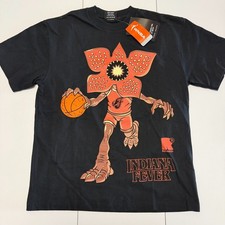Indiana Fever Stranger Things upside down Round 21 Tshirt NWT