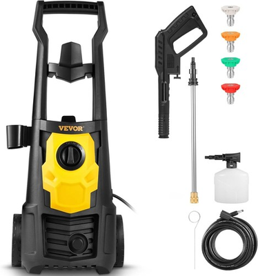 #ad Electric Power Washer 2000 PSI 1.65 GPM Portable Cleaner with 30ft Hose Foam $88.99