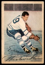 1953-54 Parkhurst Poor Eric Nesterenko Rookie #10
