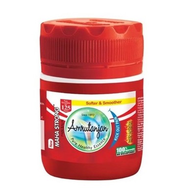 Amrutanjan Maha Strong Pain Balm 100% Ayurvedic - 50 ml Pack Helps Relieve Pain