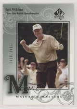 2002 SP Authentic Majors & Masters 3439/3499 Jack Nicklaus #124 0f3