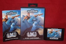 Last Battle (Sega Genesis, 1989) Authentic Game Cartridge, CIB Complete