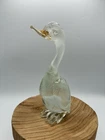 Vintage Murano Glass Filigrana Duck
