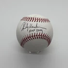 Rickey Henderson Signed ROMLB Baseball MLB Authenticated 50 Year Anniversary