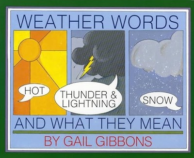 Weather Words and What They Mean, Gibbons, Gail