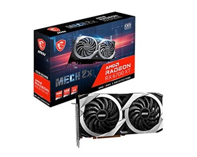 MSI Radeon Rx 6700 Xt Mech 2X 12G Oc Gaming Graphic Card I Radeon Rx ...