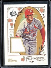 2024 Topps Allen & Ginter Nolan Gorman Full-Size Relics B