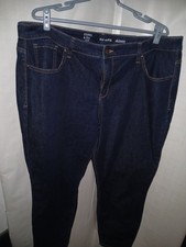 crown+ivy skinny blue jeans size 20