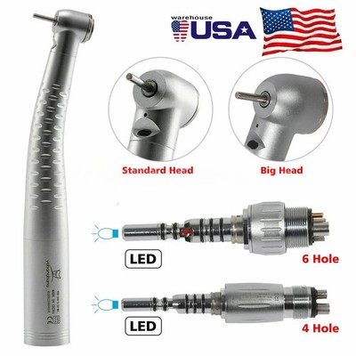 YABANGBANG Dental Fiber Optic LED High Speed Handpiece / LED Quick Coupler 4H/6H