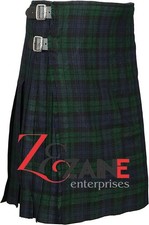 Black Watch Tartan Kilt for Men Traditional Scottish Kilt