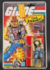 1985 GI Joe Torch MOC Series 4 34 back Melbourne Maulers Triple Win Dreadnok