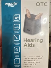 Equate OTC Hearing Aid Model JH-D26AT Free Fast Shipping Brand New Sealed