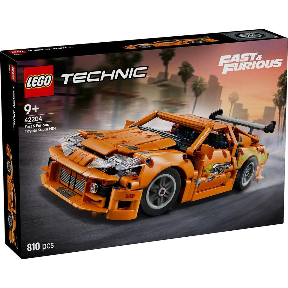 LEGO Technic Rápido Y Furioso Toyota Supra MK4 Modelo De Coche Kit 42204 - Imagen 2 de 3