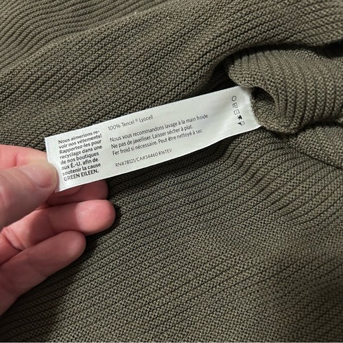 Eileen Fisher Damen Pullover XL Grün Classic Comfort Tencel Lyocell - Bild 4 von 7