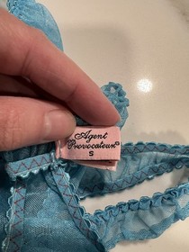 Agent Provocateur Bra & Panty Set Cherries 32A S 3pc Luxury