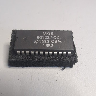 Commodore 64 C64 Kernal ROM Chip MOS 901227-02 getestet und funktionsfähig 