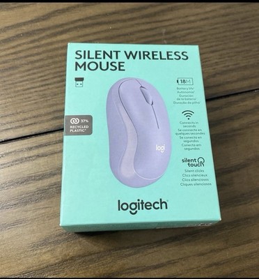 NEW Logitech M220 Silent Wireless Mouse BLUE/GRAY (NOT BLUETOOTH)