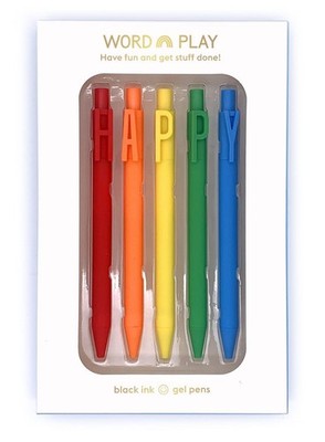 SNIFTY SPBS010 Happy Word Play Pen Box Multicolor Set of 5 Standard Functional