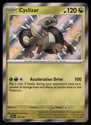 Cyclizar 195/091 Shiny Rare Paldean Fates