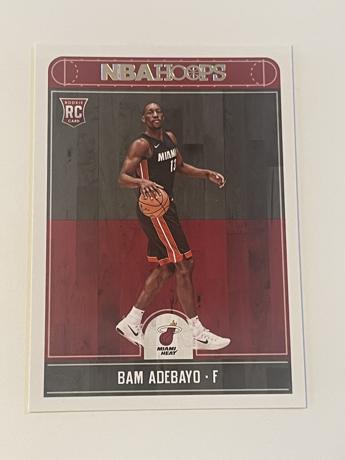 2017-18 Panini NBA Hoops - Bam Adebayo #264 Rookie (RC) 83 Points