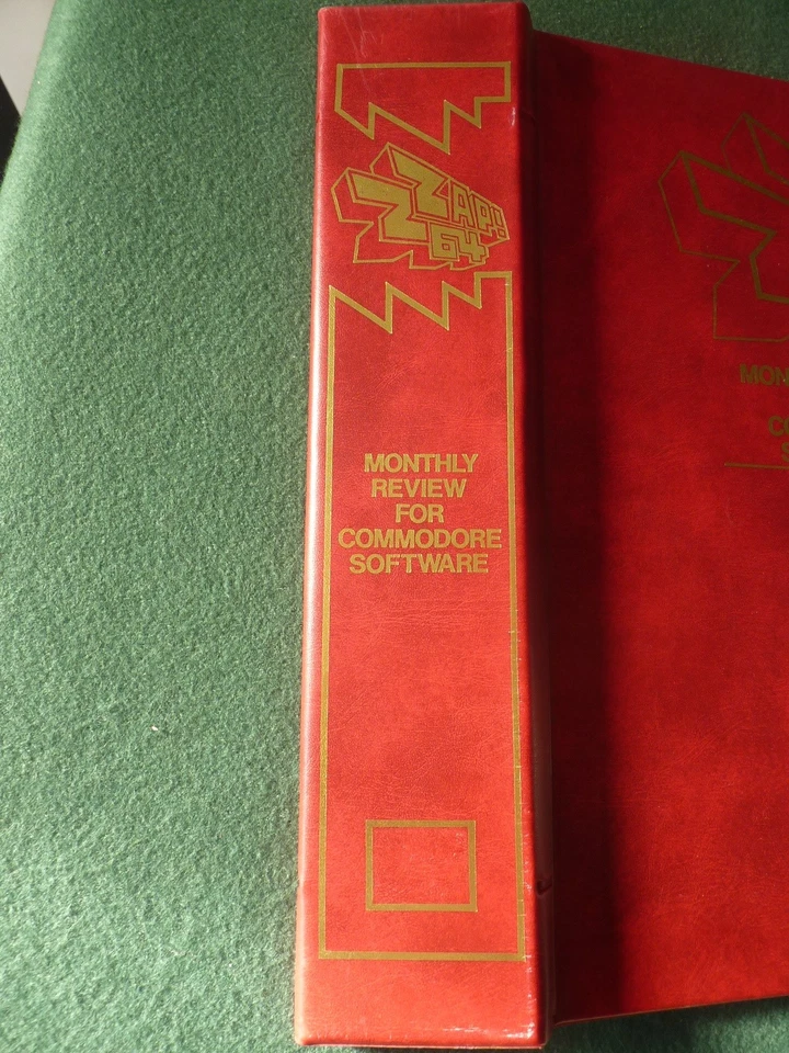 Zzap! 64 Magazine Original Binder Unibinder by M.C. for Newsfield Publications - Image 4 of 4