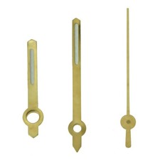 Lancette dell'orologio polso, incastonate, gialle, verdi luminose 9 / 12 / 13 mm