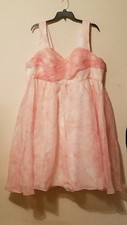 NWOT Modcloth Forever Floral Fit and Flare Dress in Petal Pink sz 4x