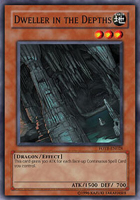Dweller in the Depths - FOTB-EN028 - Common - Unlimited Edition x1 - Moderately 