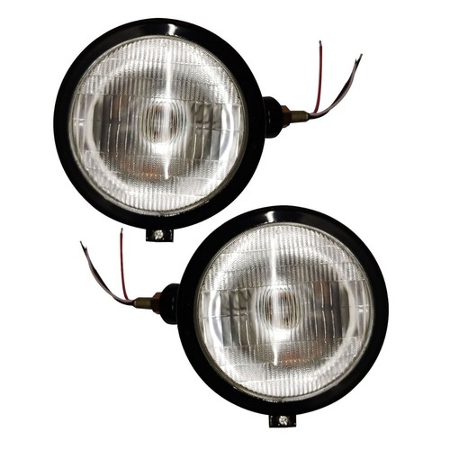 12 V schwarz Massey Ferguson Traktor Scheinwerfer Butler Style Lampe mit Halterung - Bild 3 von 12