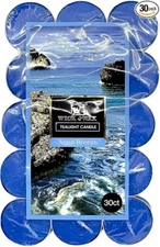 Scented Tea Lights Candles Pack of Vanilla, Black Cherry,Bluberry,Pine