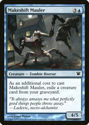 MTG Innistrad Makeshift Mauler Near Mint English Magic Card  63