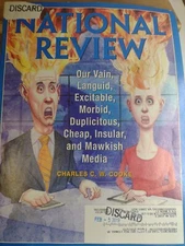 National Review Magazine February 2019 Vain Languid Morbid Insular Media 