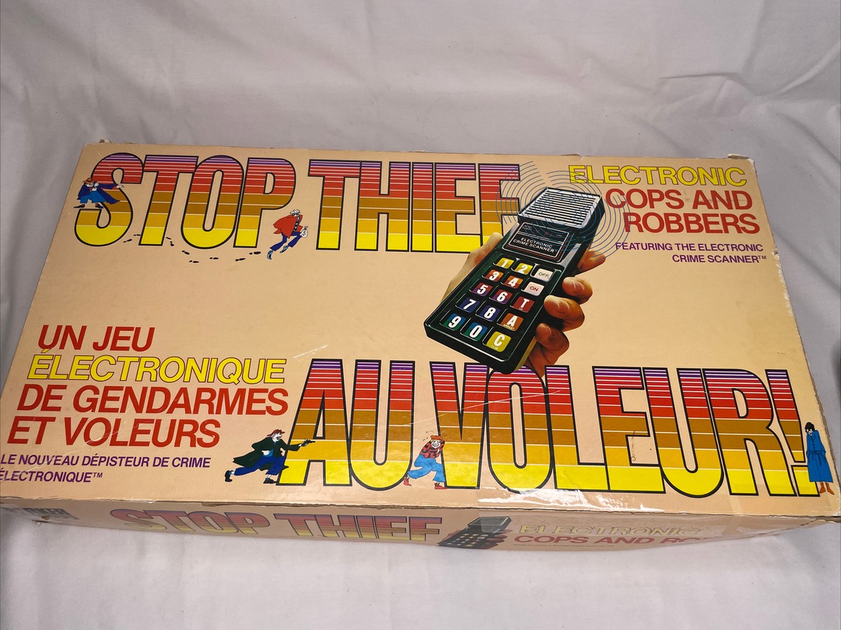 Jeu Ancien Voleurs Et Gendarmes – Boîte RT – Jouet Vintage Années 50/60 – Collection