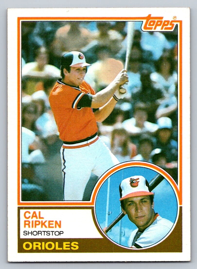 1983 Topps Set Break Cal Ripken Jr #163 Baltimore Orioles HOF