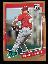 2023 Panini Donruss Baseball GORDON GRACEFFO Rated Rookie #73 ARTIST PROOF #3/10