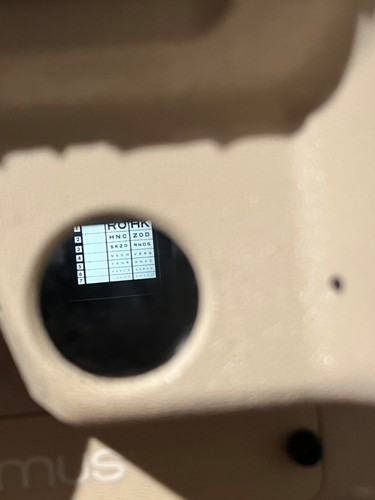 Titmus 2s Vision Test Screener con diapositive installate, copertina, ecc spedizione gratuita - Foto 12 di 22