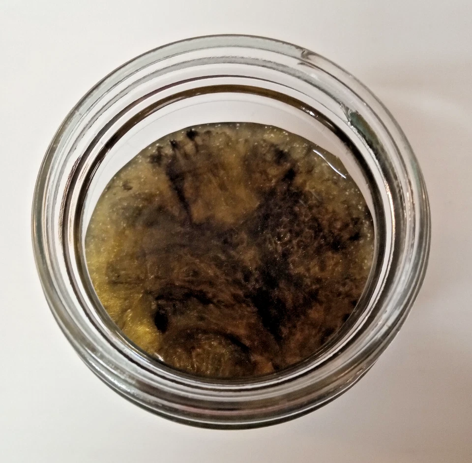 Slime retrógrado Texas Tea lote pequeño limo artesanal Foto 3 de 4