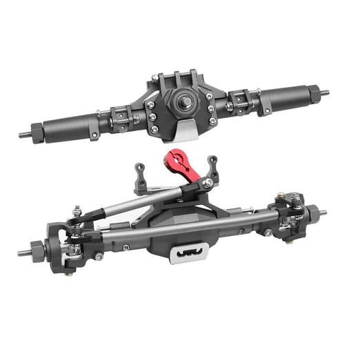 CNC Metal Front & Rear Axle for 1/10 RC Crawler Truck Axial SCX10 II 90046 90047 - Picture 24 of 29