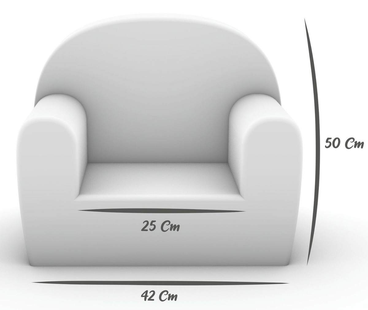Babysanity® Poltroncina Bimbi Rivestimento 100% Cotone