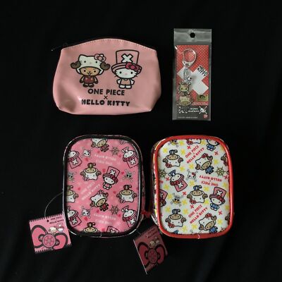 One Piece x Hello Kitty Collaboration Chopper Goods 4 Types Set