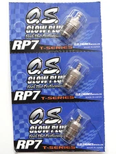 OS RP7 Turbo Cold On-Road Nitro Glow Plug - 3 Pack 71642070