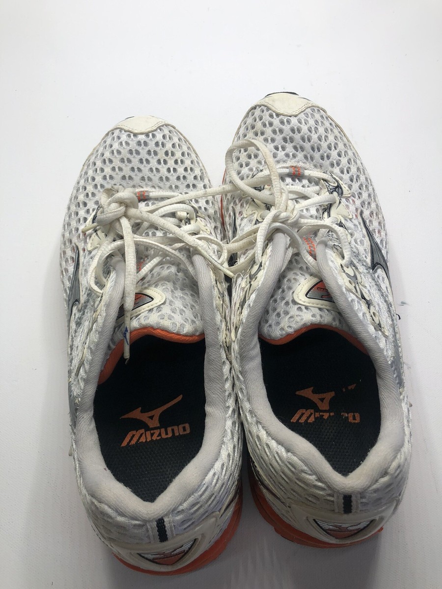 Woord Wind sextant Mizuno Women&#039;s Wave Precision 11 Running Shoes White / Orange / Silver  US 11 | eBay