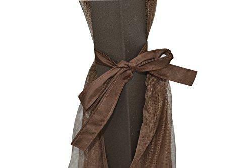 APEX GARDEN 10 Ft. x 12 Ft. Gazebo Replacement Mosquito Netting (Brown) - Picture 4 of 5