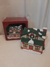 Windsor Village Collection Christmas Lighted House General Store Working