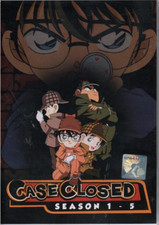 Detective Conan Case Closed Season 1-5 Series Anime DVD English Dub