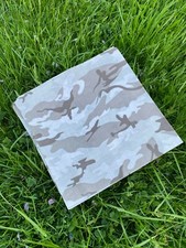 Light Desert Camo Scarf Bandana Camouflage Headwrap Cloth 21" SHIPS FROM USA